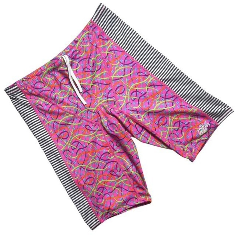 Dolfin Uglies Mens Sz L 36 Jammer Swim Shorts Graphic Print Swimwear-1829